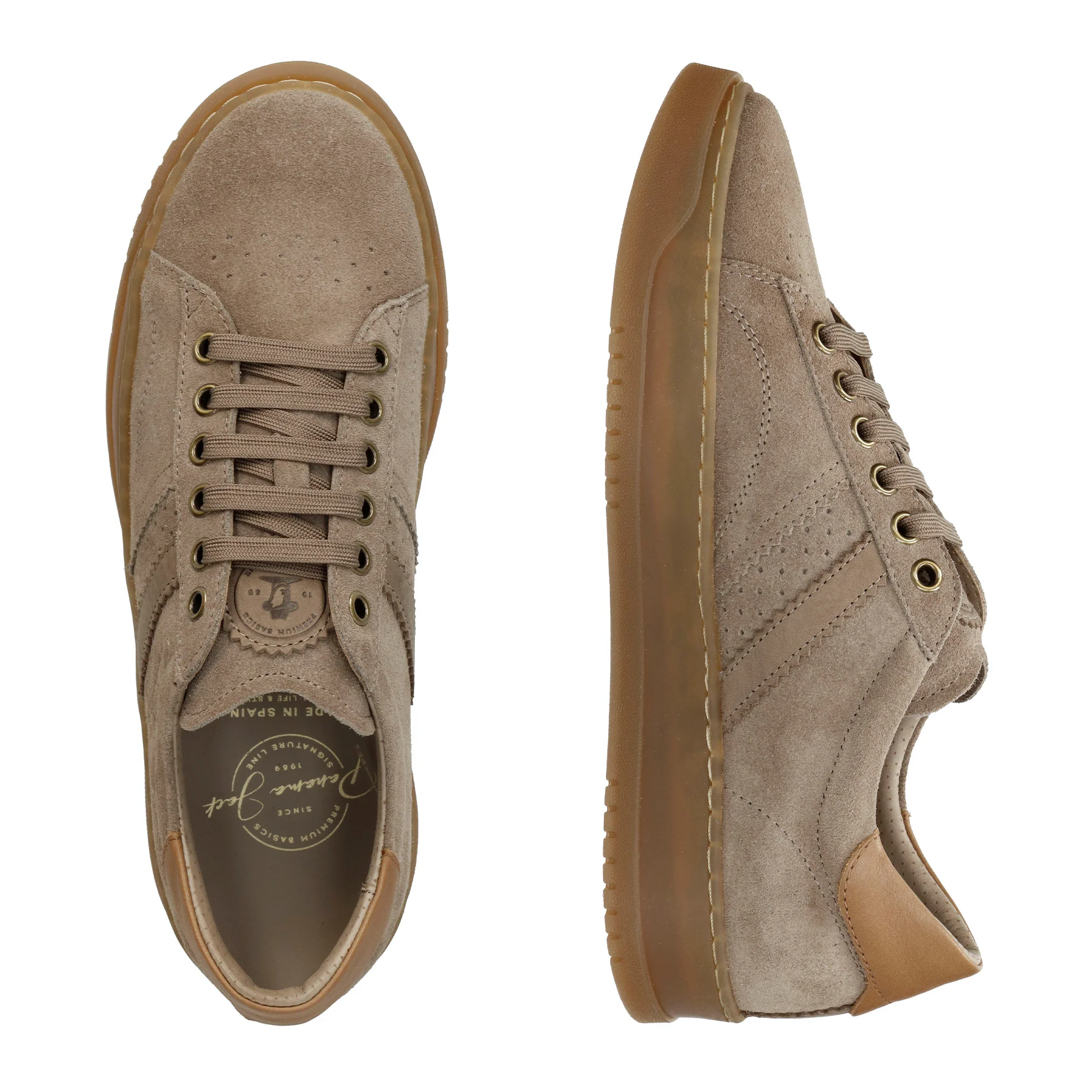 Gia B9 Velour Taupe - Image 4