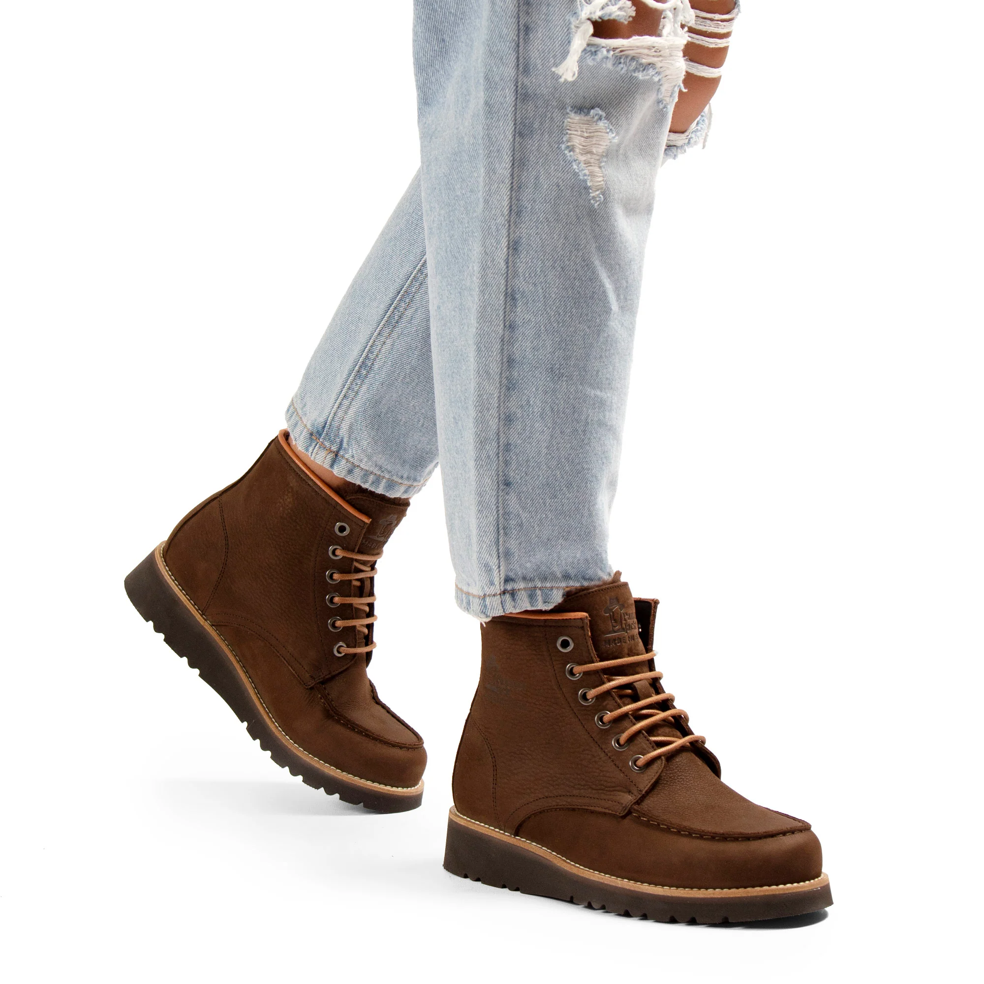 Karen B2 Nobuck Marron - Image 2