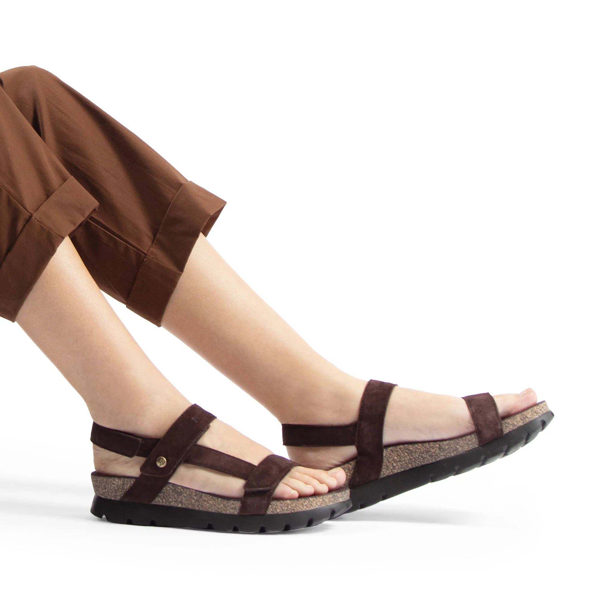 Selma B45 Velour Marron - Image 2