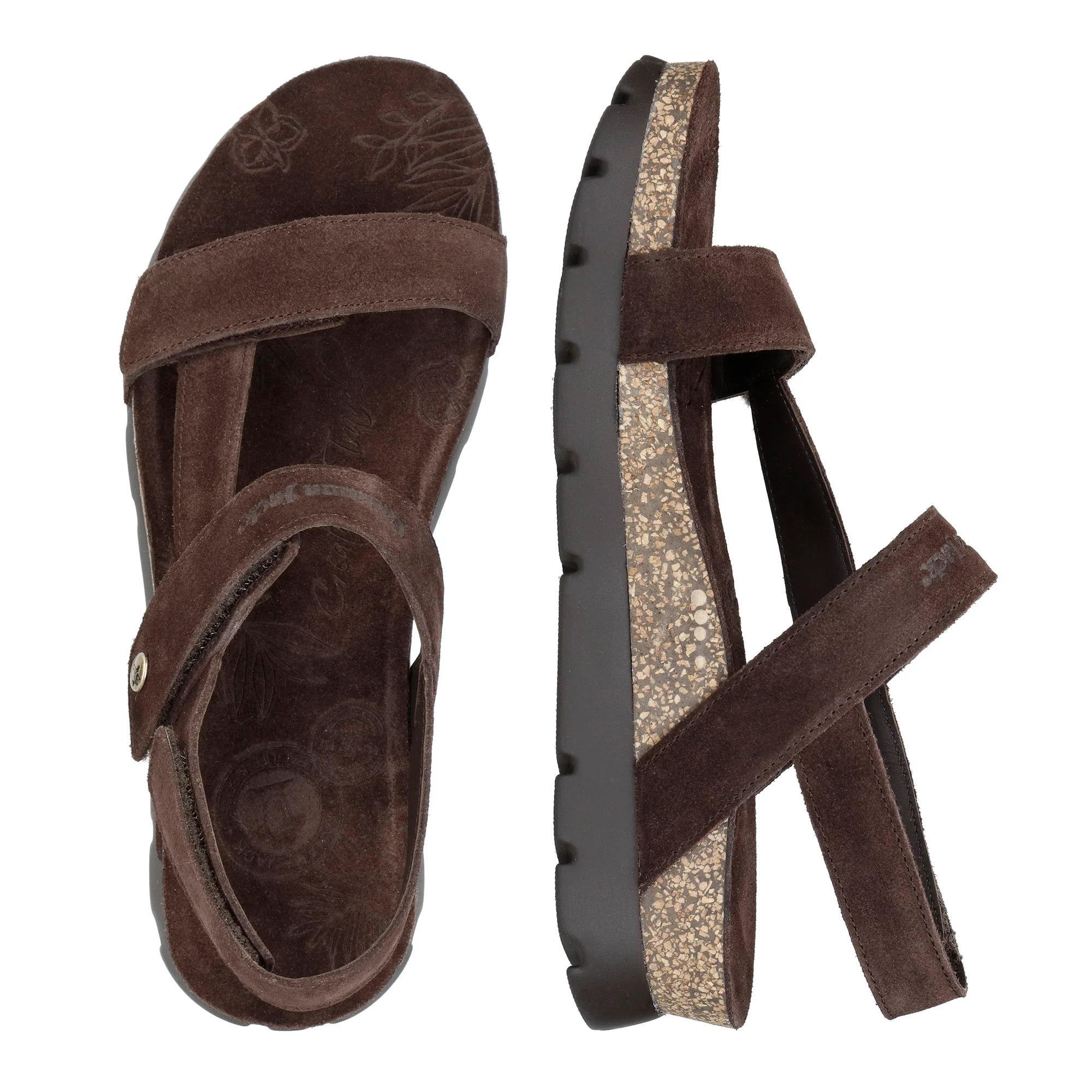 Selma B45 Velour Marron - Image 4