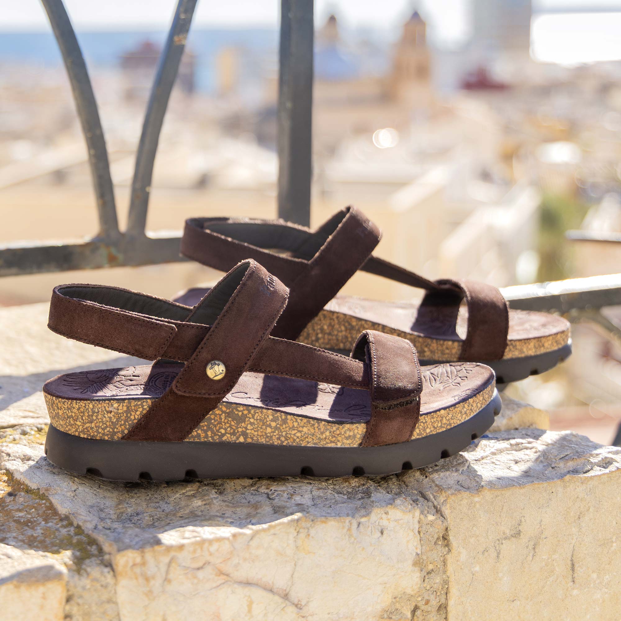 Selma B45 Velour Marron - Image 9